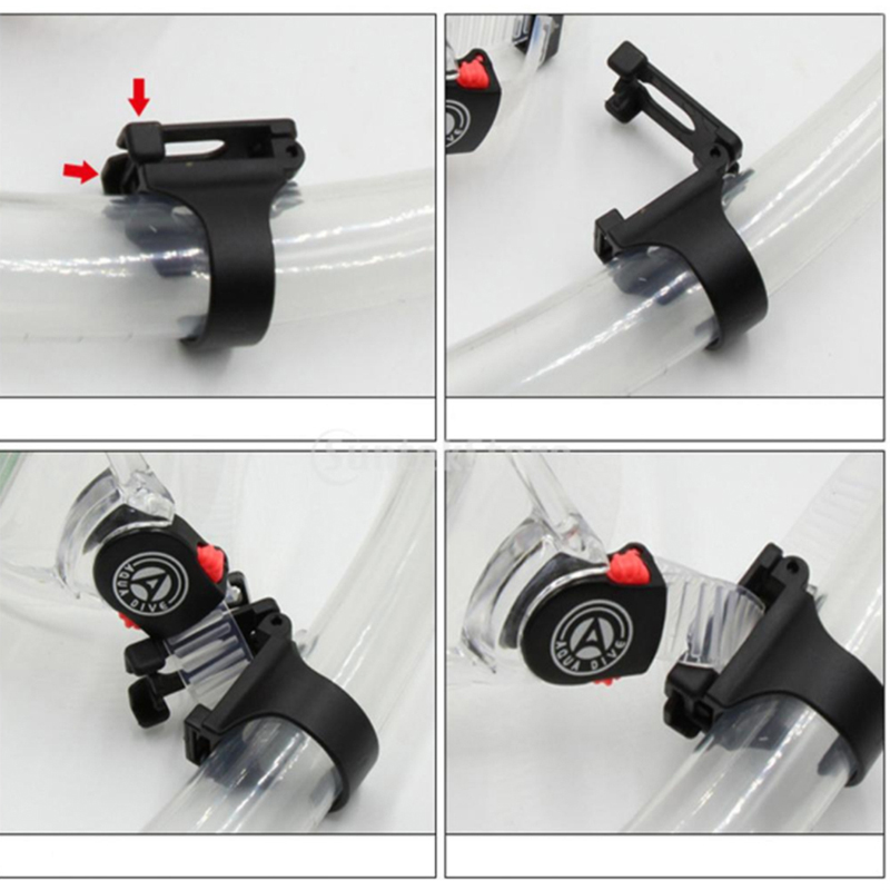 Plastic Clip Snorkel Mask Keep - Silicone Mask Bracket ulasan dan harga