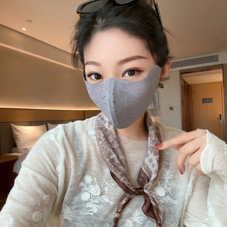 Lace eye protection mask - Wom - Cloth Face Mask Washable ulasan dan harga