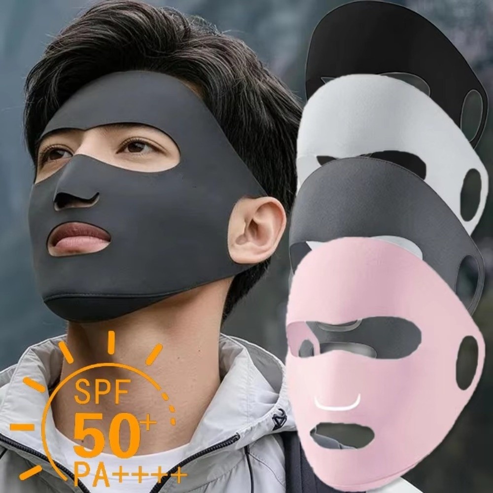 Cool Ice Silk Sun Protection M - Sports Mask Breathable ulasan dan harga