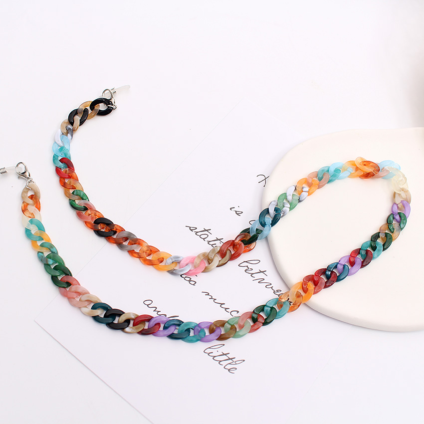 Acrylic Glasses Chain Fashion  - Mask Chain Holder ulasan dan harga