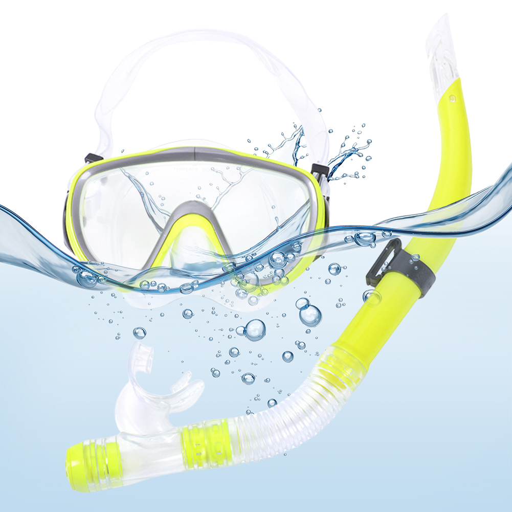 Diving Mask & Snorkel Set Adju - Anti Pollution Mask ulasan dan harga