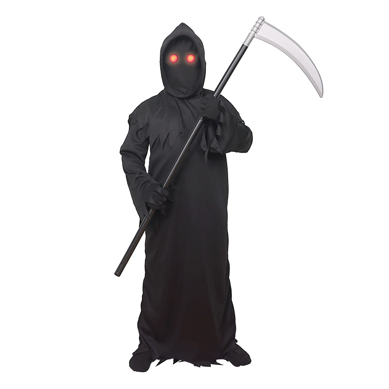 Halloween Grim Reaper Horror C - Black Face Mask Pack ulasan dan harga