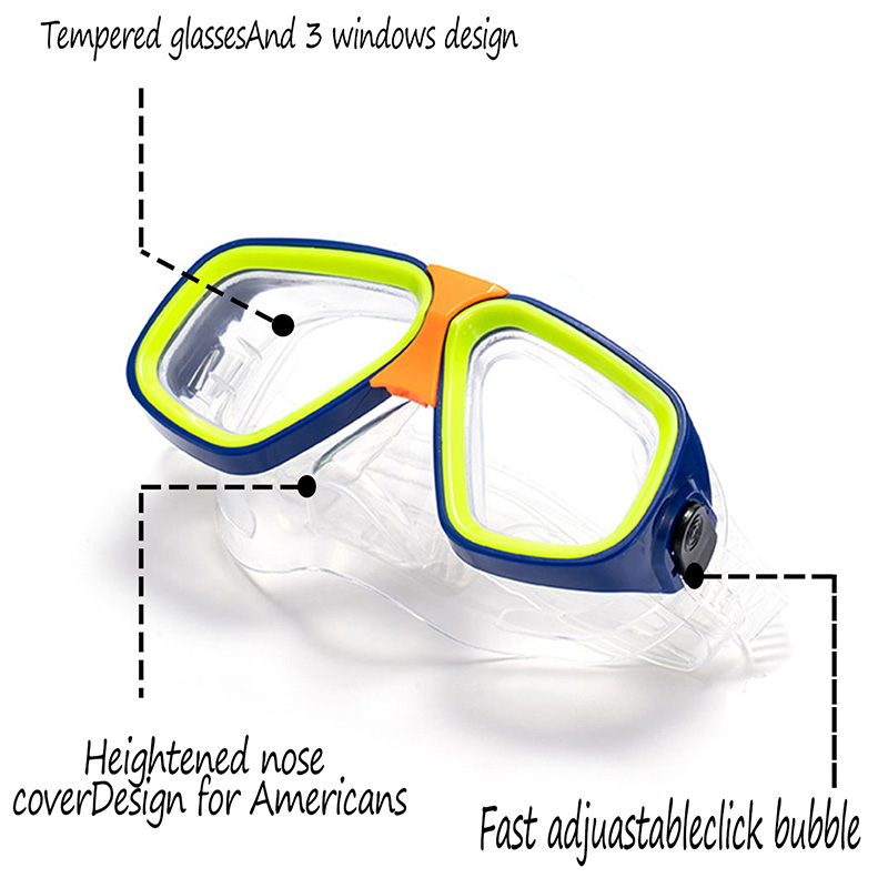 Adults Kids  Diving Goggle Mas - Anti Pollution Mask ulasan dan harga
