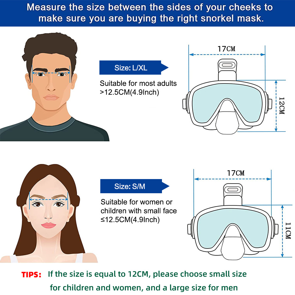 Diving Masks Foldable Anti-Fog - Anti Pollution Mask ulasan dan harga
