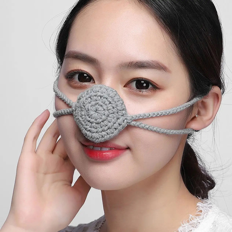 Nose Warmer Cover Outdoor Warm - Anti Pollution Mask ulasan dan harga
