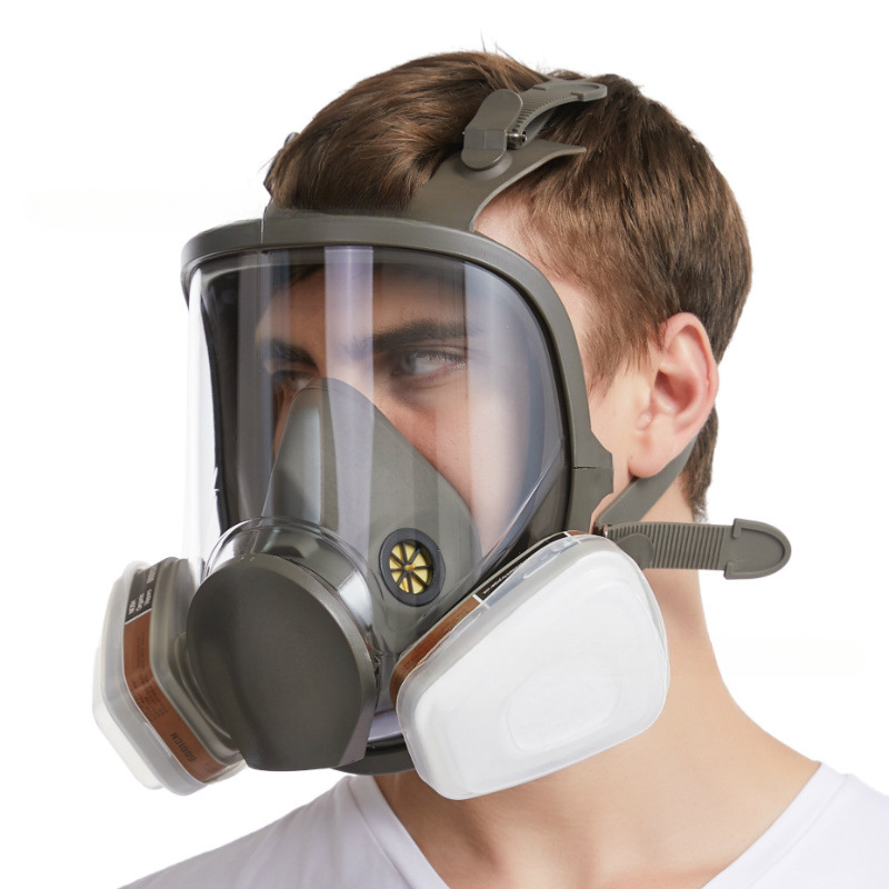 Anti-Fog 6800 Gas Mask Industr - Anti Pollution Mask ulasan dan harga