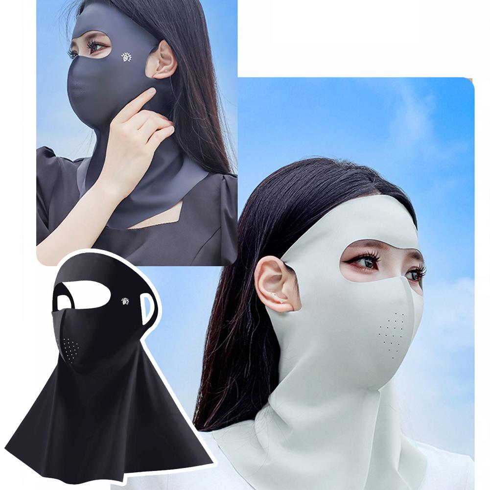 Full Face Neck Gaiter Ice Silk - Sports Mask Breathable ulasan dan harga