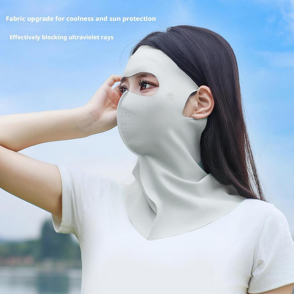 Full Face Neck Gaiter Ice Silk - Sports Mask Breathable ulasan dan harga