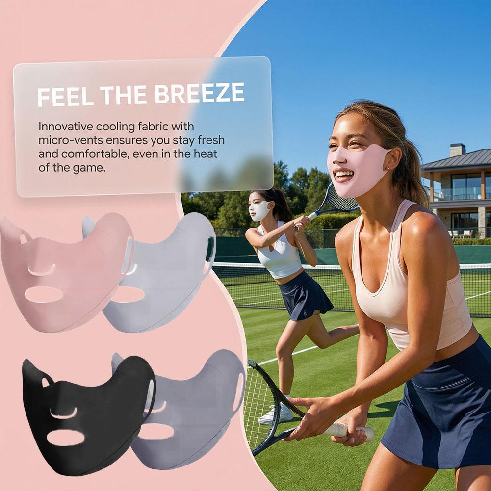 Outdoor Breathable Sunscreen M - Sports Mask Breathable ulasan dan harga