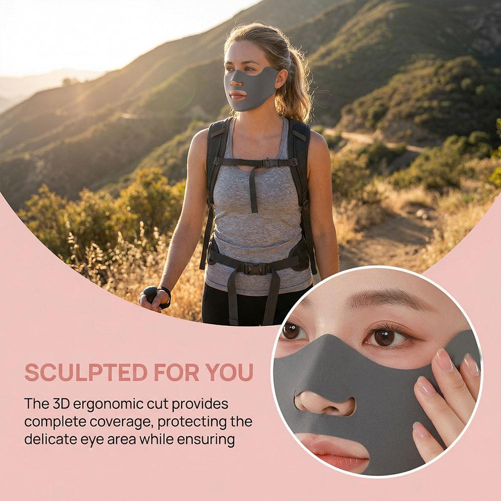 Outdoor Breathable Sunscreen M - Sports Mask Breathable ulasan dan harga