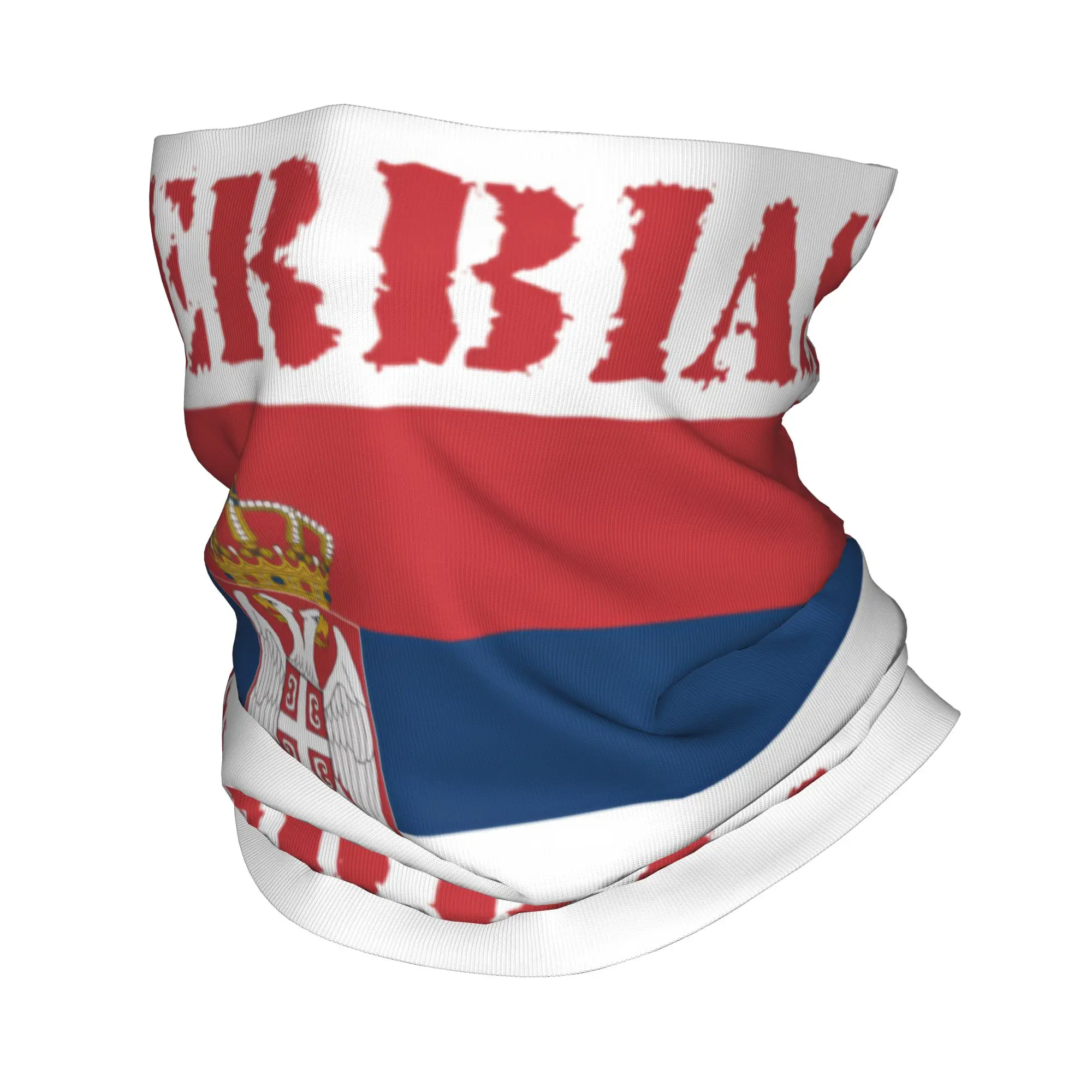 New Serbia Flag Bandana Neck G - Neck Gaiter Face Cover ulasan dan harga