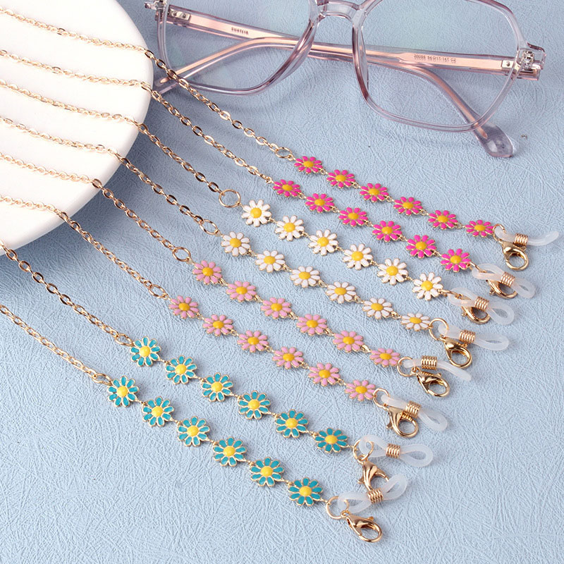 Stylish Flowers Glasses Chains - Mask Chain Holder ulasan dan harga