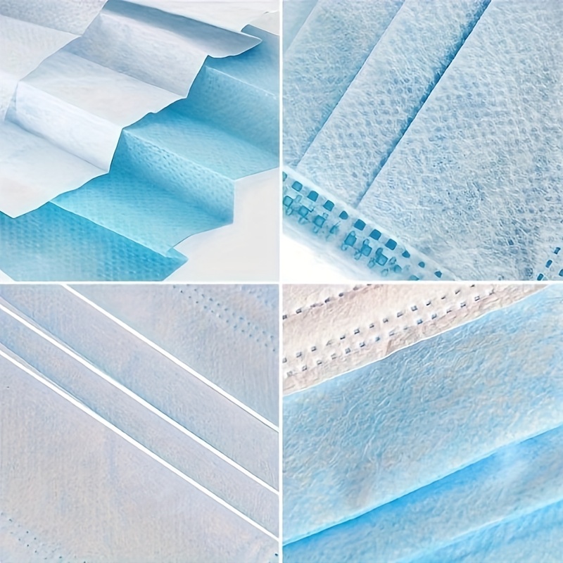 200Pcs Thickened Blue Disposab - Disposable Mask Blue ulasan dan harga