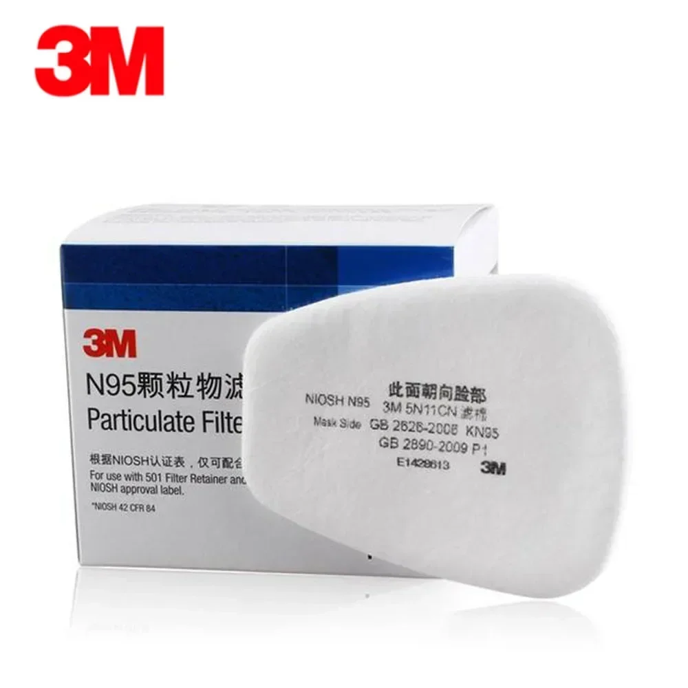 10pcs/Box 3M 5N11 Cotton Filte - Face Mask Storage Box ulasan dan harga