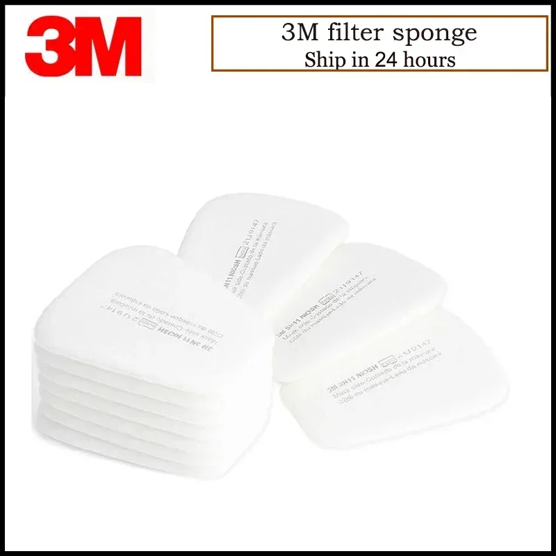 10pcs/Box 3M 5N11 Cotton Filte - Face Mask Storage Box ulasan dan harga