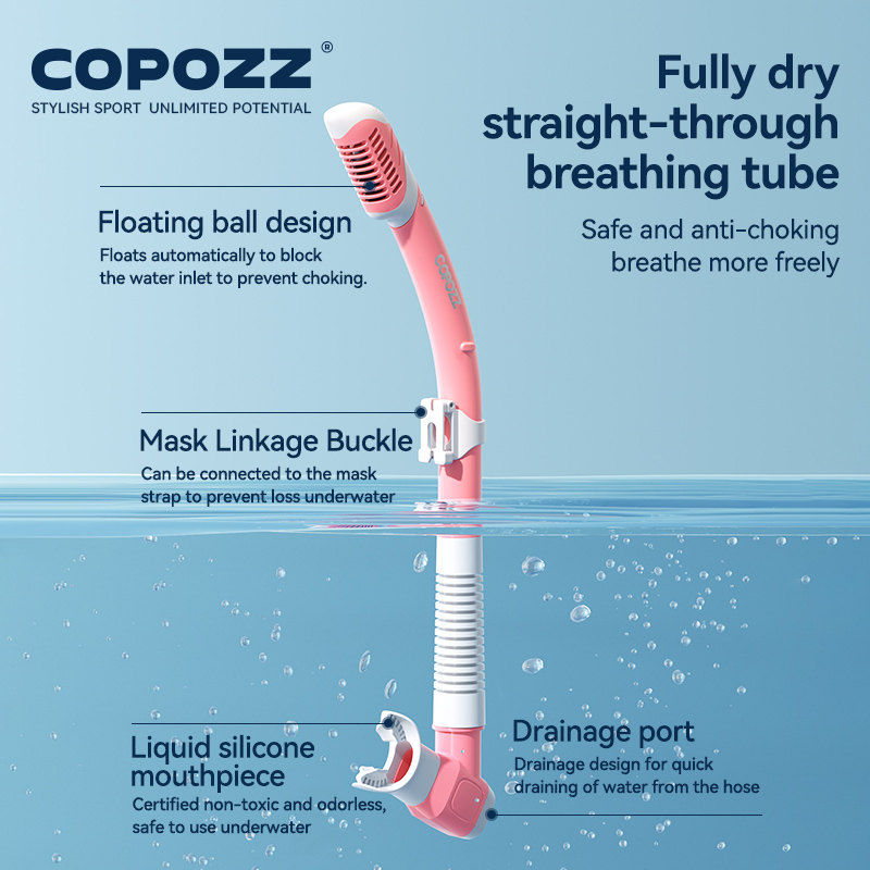 COPOZZ New Diving Mask Full Vi - Anti Pollution Mask ulasan dan harga
