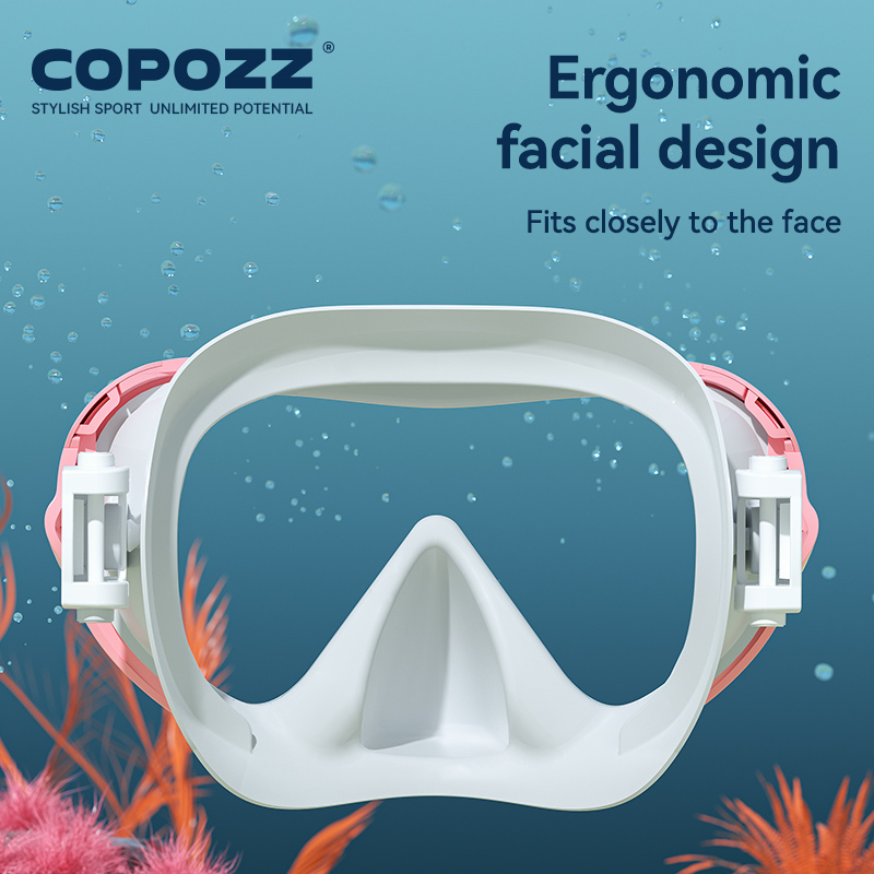 COPOZZ New Diving Mask Full Vi - Anti Pollution Mask ulasan dan harga