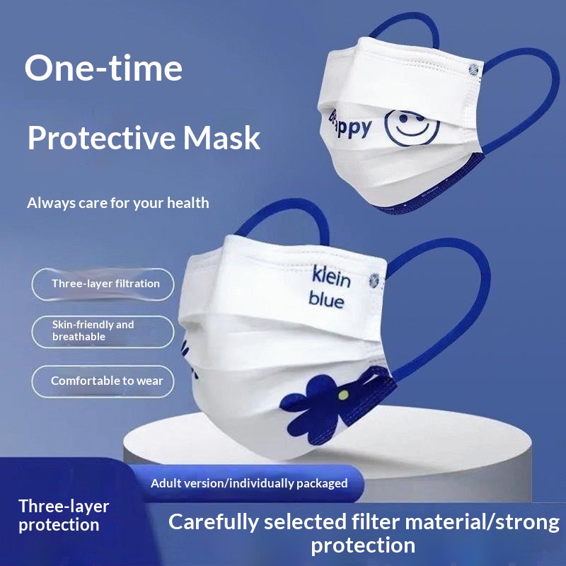 High value Klein blue disposab - Disposable Mask Blue ulasan dan harga