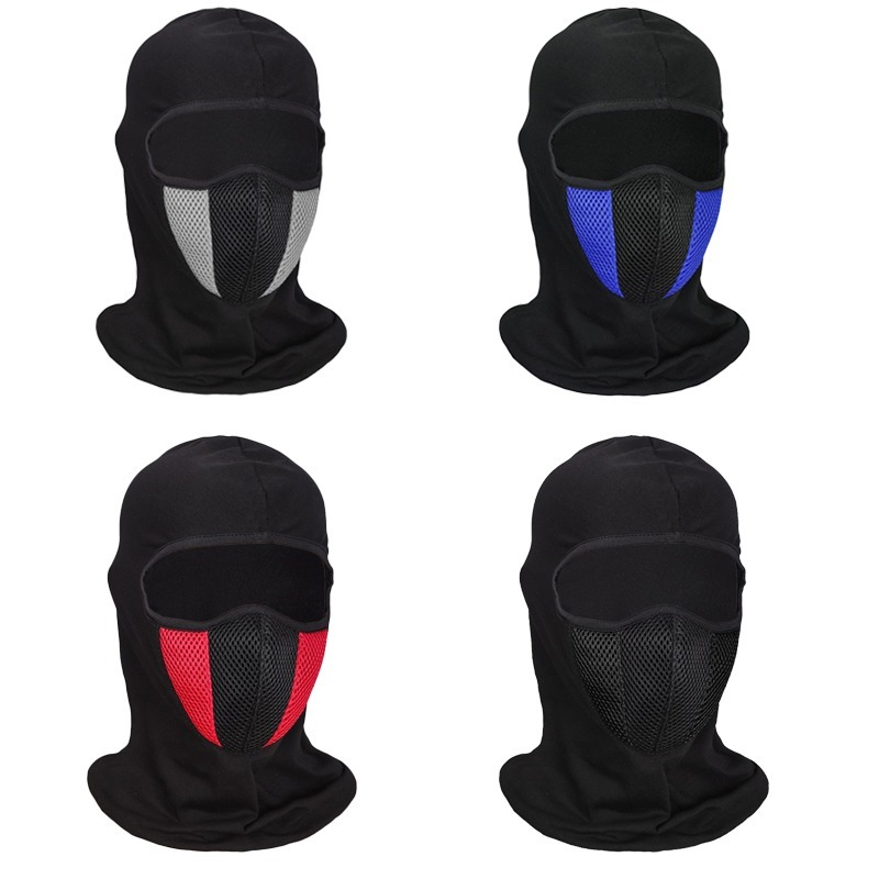 Breathable Full Face Mask Moto - Sports Mask Breathable ulasan dan harga