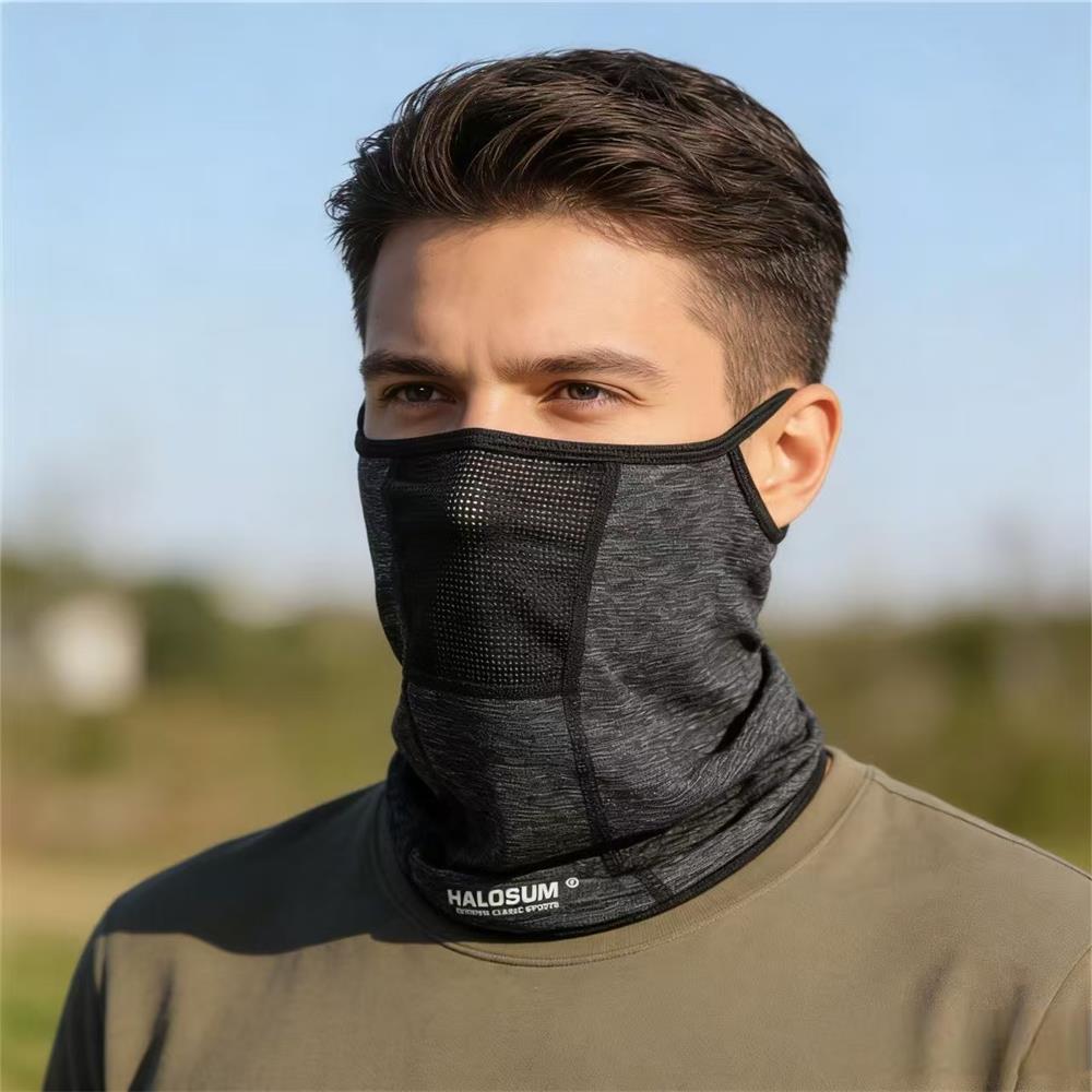 Ice Silk Breathable Mesh Face  - Sports Mask Breathable ulasan dan harga